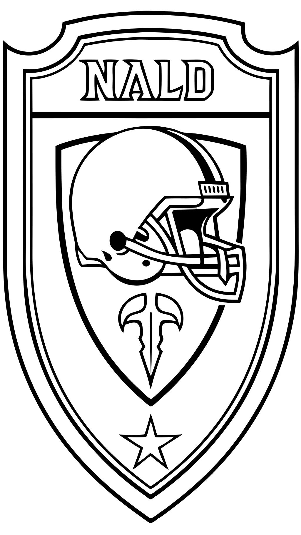 nfl football logos coloring pages